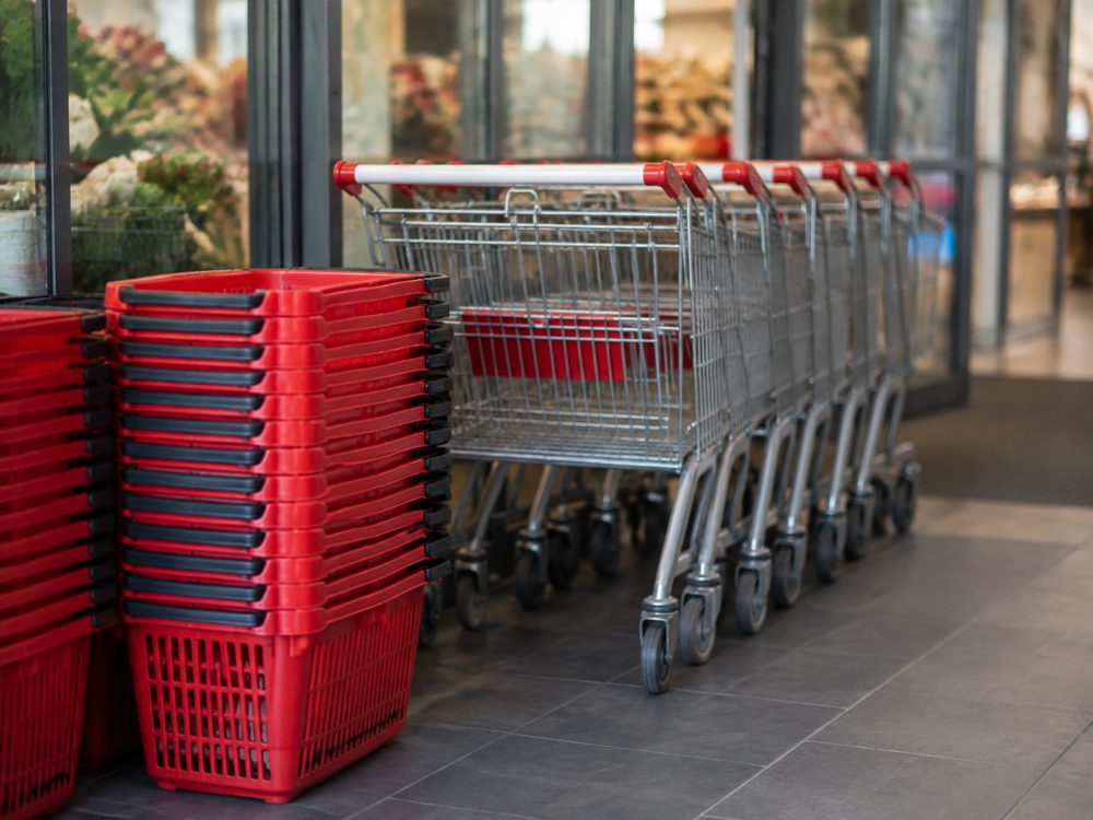 Supermarkets concept image
