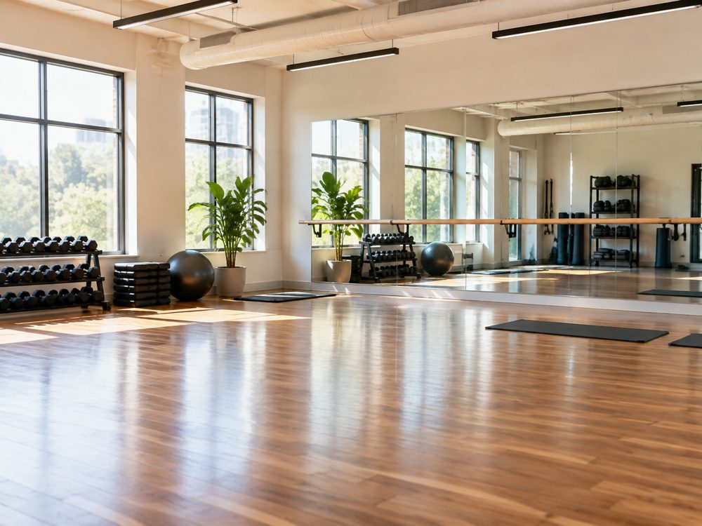 Gyms and clubs concept image