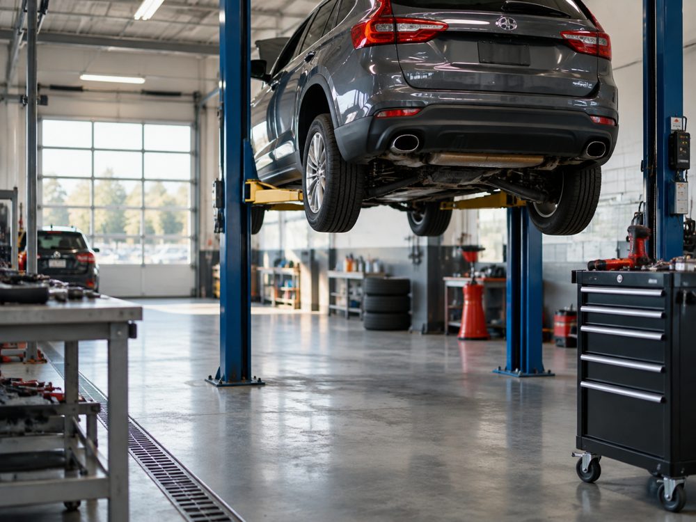 Auto repair concept image