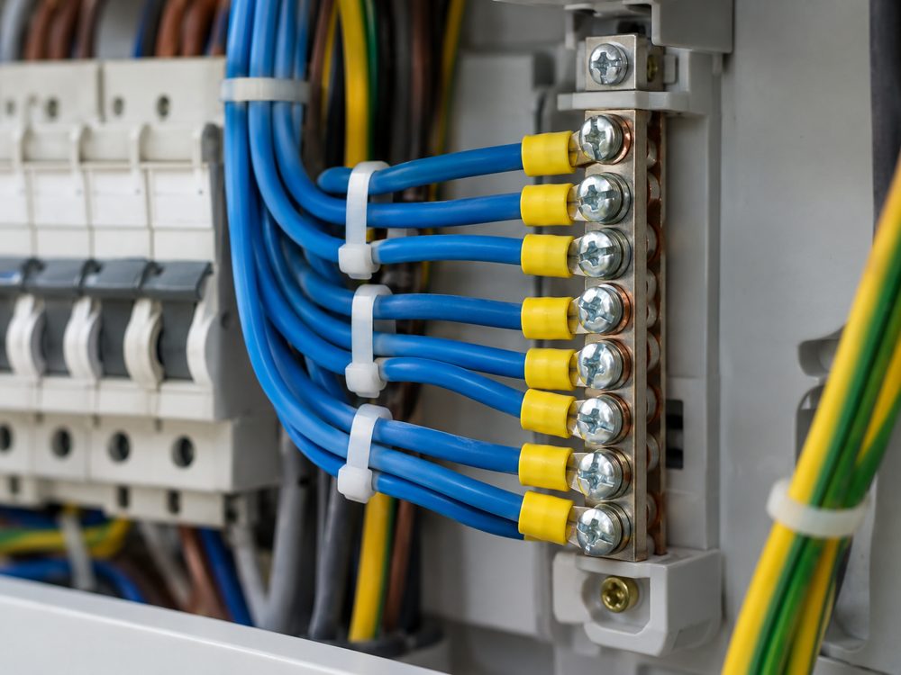 Electricians concept image